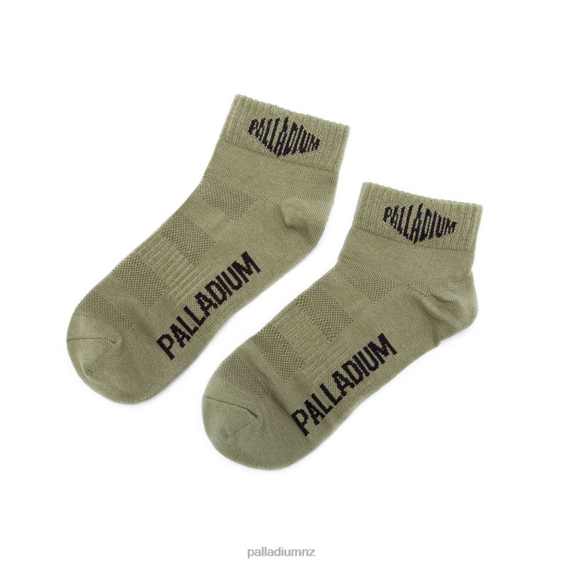 BASIC LO SOCKS PACK Palladium Unisex F820R339 Socks DUSKYGRN/STARWHT/BLK