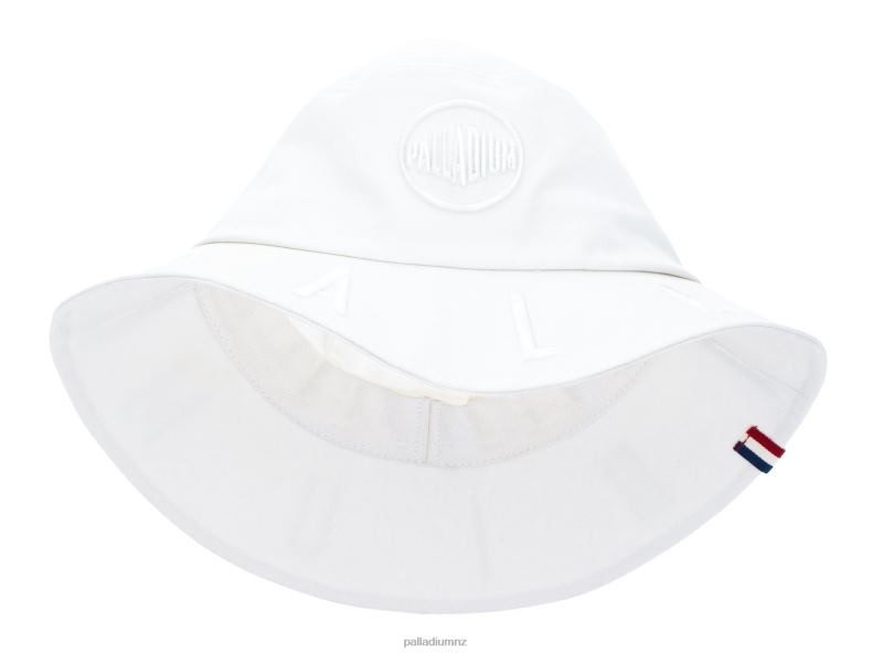 LOGO BUCKET HAT Palladium Unisex F820R332 Hats WHITE