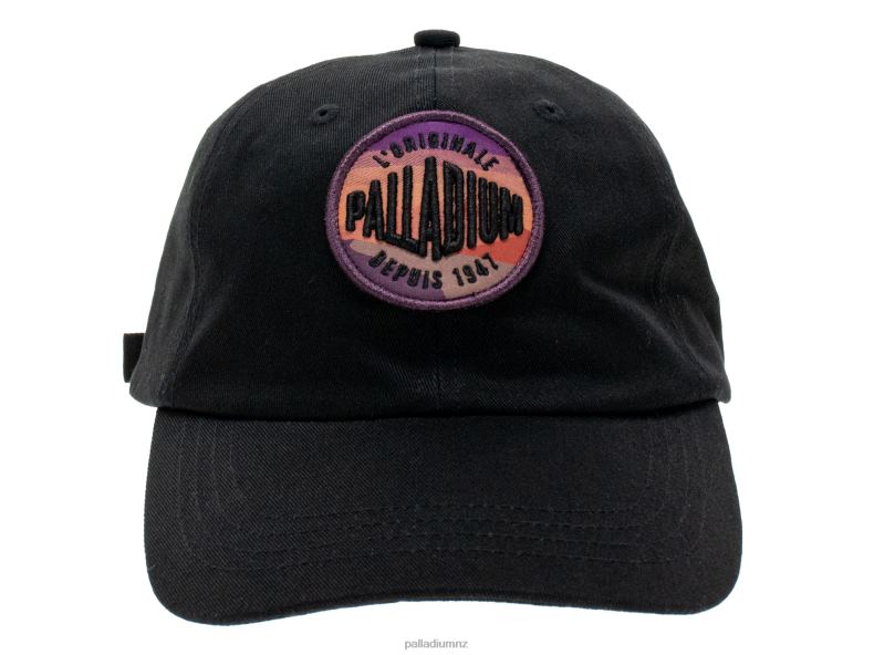 OASIS PATCHES CAP Palladium Unisex F820R331 Hats BLACK