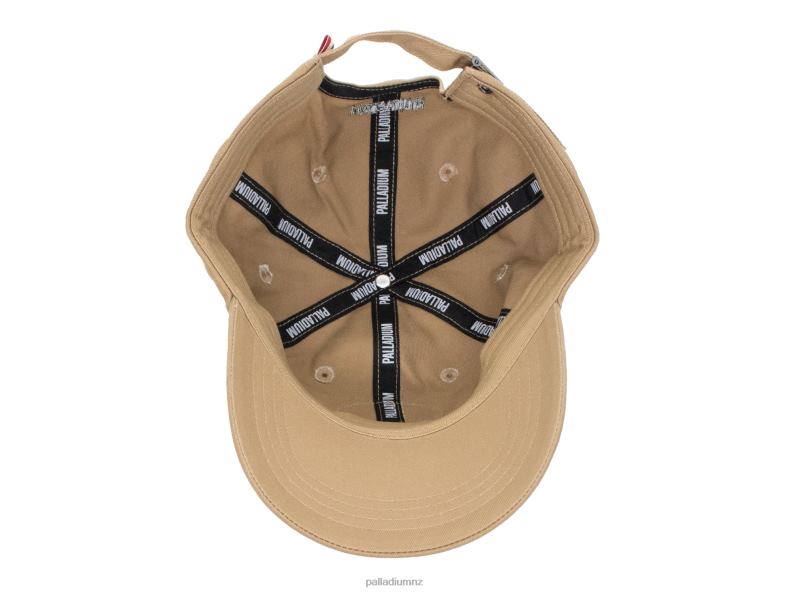 OASIS PATCHES CAP Palladium Unisex F820R334 Hats BEIGE