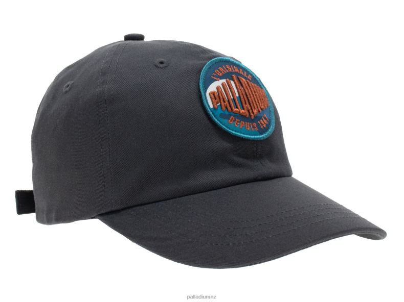 OASIS PATCHES CAP Palladium Unisex F820R335 Hats DARK GREY