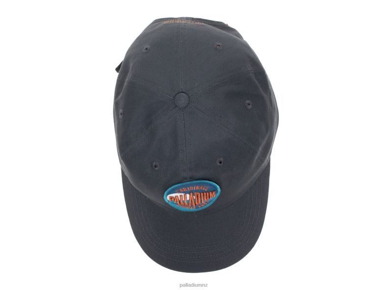 OASIS PATCHES CAP Palladium Unisex F820R335 Hats DARK GREY