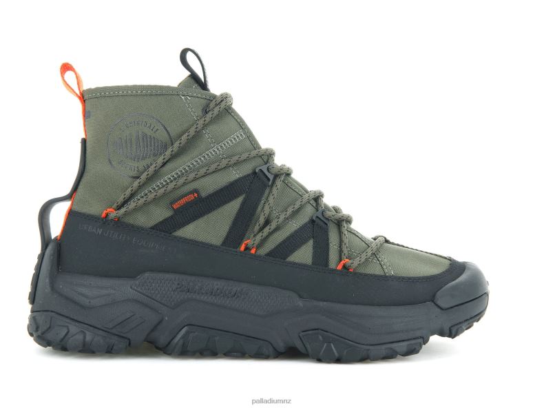 OFF-GRID CROSS WPPLUS Palladium Unisex F820R137 Shoes OLIVE NIGHT