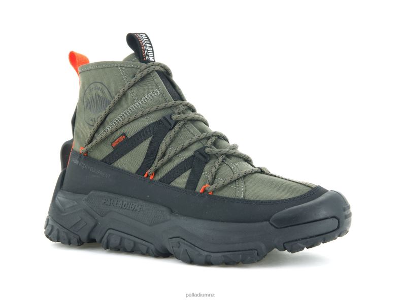 OFF-GRID CROSS WPPLUS Palladium Unisex F820R137 Shoes OLIVE NIGHT