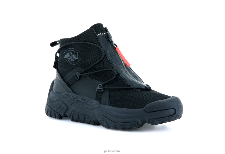 OFF-GRID HI ZIP WATERPROOF PLUS Palladium Unisex F820R180 Shoes BLACK