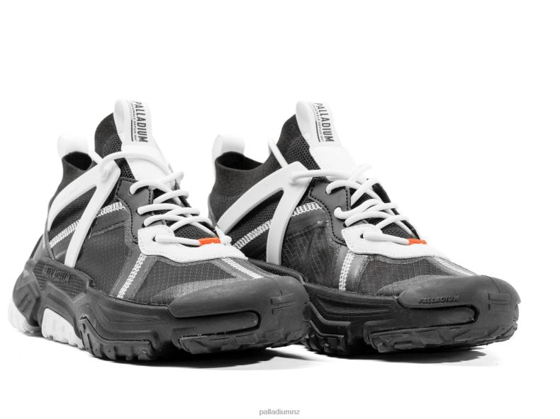 OFF-GRID LO ADVENTURE Palladium Unisex F820R191 Shoes BLACK/STAR WHITE