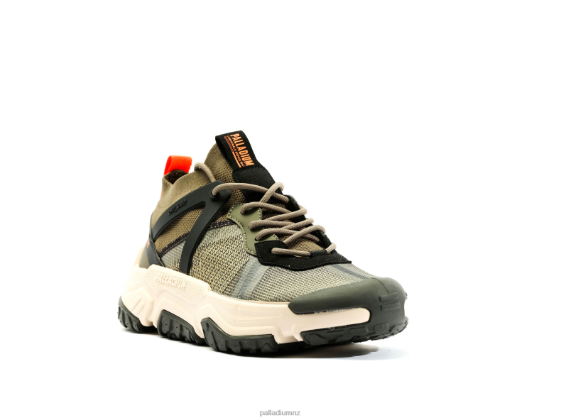 OFF-GRID LO MATRYX Palladium Unisex F820R205 Shoes OLIVE NIGHT