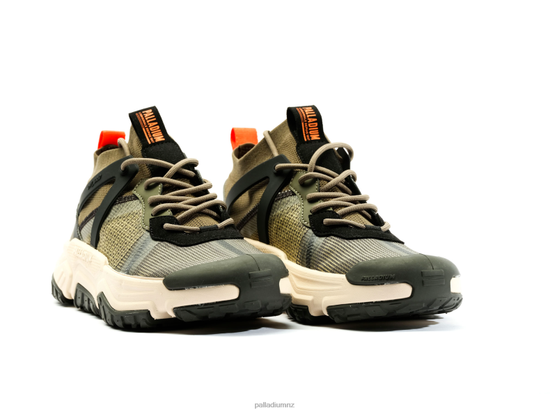 OFF-GRID LO MATRYX Palladium Unisex F820R205 Shoes OLIVE NIGHT