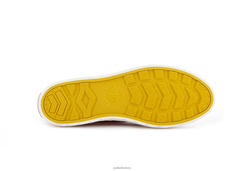 PALLA ACE CANVAS Palladium Unisex F820R182 Shoes RED SALSA