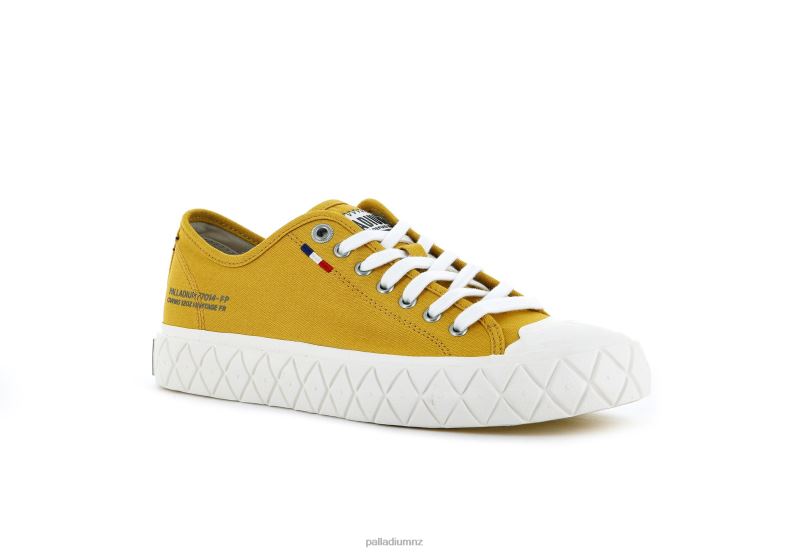 PALLA ACE CANVAS Palladium Unisex F820R184 Shoes MUSTARD
