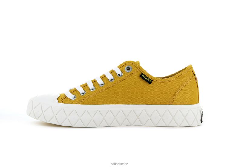 PALLA ACE CANVAS Palladium Unisex F820R184 Shoes MUSTARD
