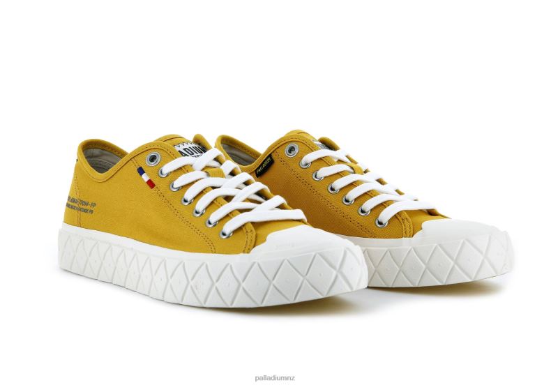 PALLA ACE CANVAS Palladium Unisex F820R184 Shoes MUSTARD