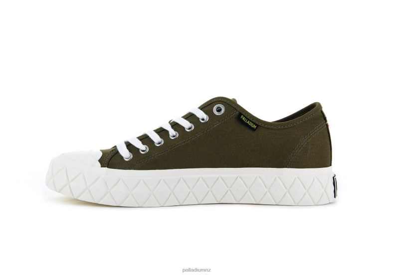 PALLA ACE CANVAS Palladium Unisex F820R185 Shoes OLIVE