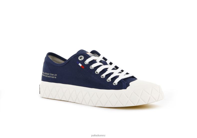 PALLA ACE CANVAS Palladium Unisex F820R186 Shoes MOOD INDIGO