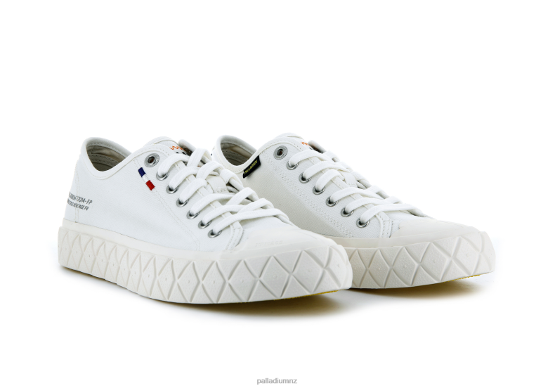PALLA ACE CANVAS Palladium Unisex F820R187 Shoes STAR WHITE