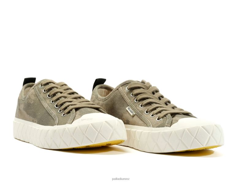 PALLA ACE LO CAMO Palladium Unisex F820R195 Shoes DUSKY GREEN