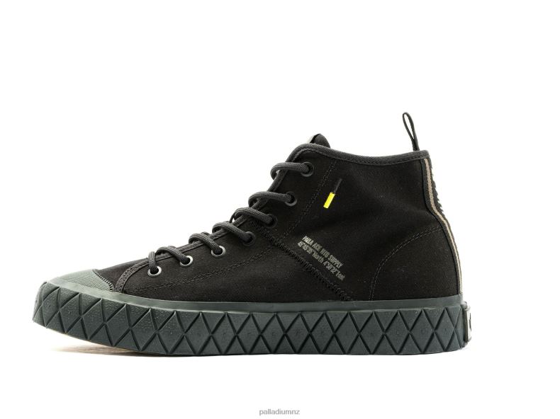 PALLA ACE MID SUPPLY Palladium Unisex F820R129 Shoes BLACK