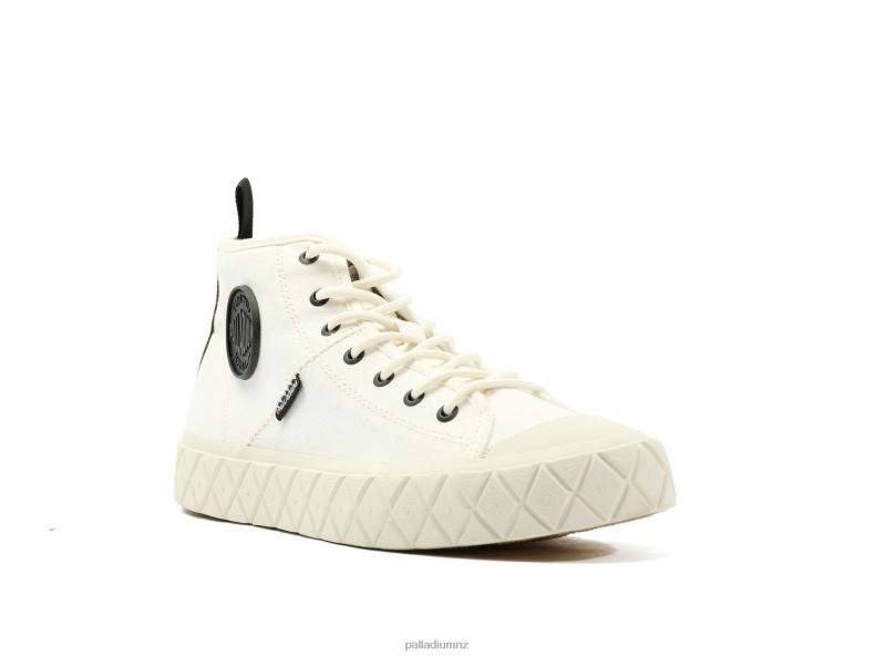 PALLA ACE MID SUPPLY Palladium Unisex F820R160 Shoes STAR WHITE