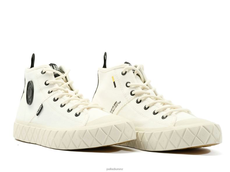 PALLA ACE MID SUPPLY Palladium Unisex F820R160 Shoes STAR WHITE