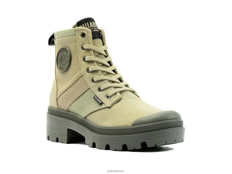 PALLABASE HI ARMY Palladium Women F820R216 Boots VETIVER