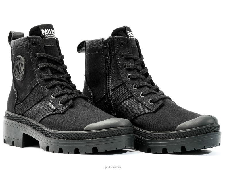 PALLABASE HI ARMY Palladium Women F820R218 Boots BLACK