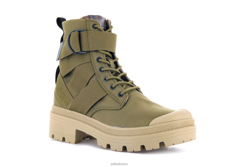 PALLABASE TACT S TX Palladium Women F820R252 Boots OLIVE