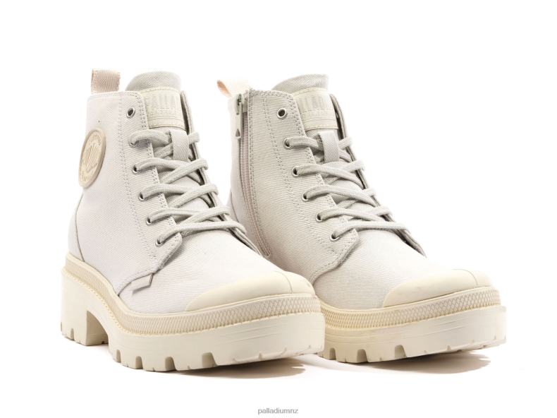 PALLABASE TWILL Palladium Women F820R222 Boots MOONSTRUCK