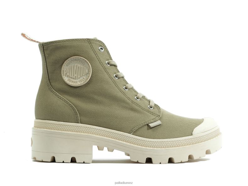PALLABASE TWILL Palladium Women F820R247 Boots DUNE