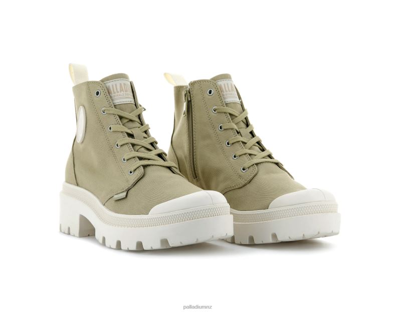 PALLABASE TWILL Palladium Women F820R258 Boots TAUPE