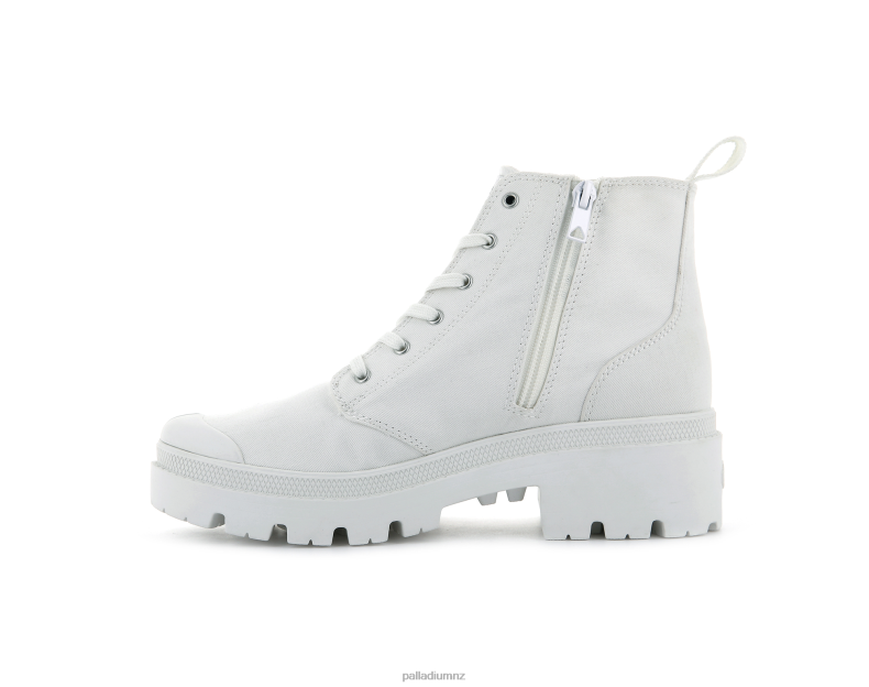 PALLABASE TWILL Palladium Women F820R260 Boots STAR WHITE
