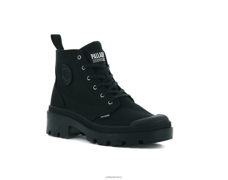 PALLABASE TWILL Palladium Women F820R261 Boots BLACK