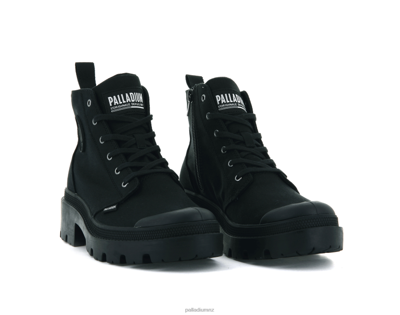 PALLABASE TWILL Palladium Women F820R261 Boots BLACK