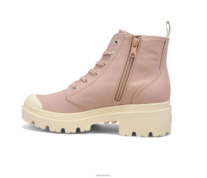 PALLABASE TWILL Palladium Women F820R278 Boots PINK