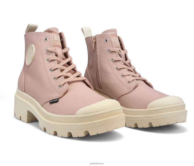 PALLABASE TWILL Palladium Women F820R278 Boots PINK