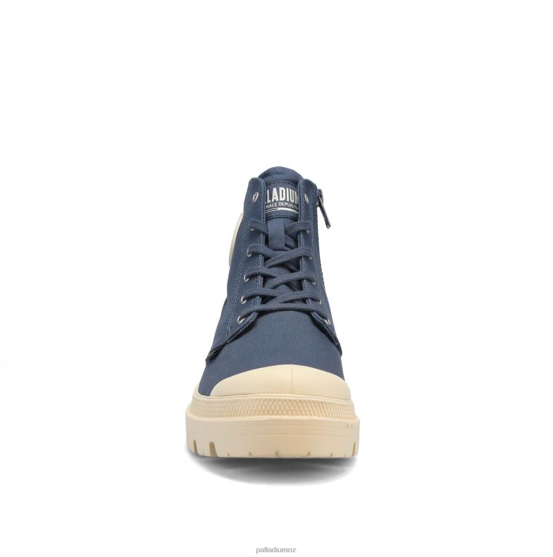 PALLABASE TWILL Palladium Women F820R279 Boots VINTAGE INDIGO