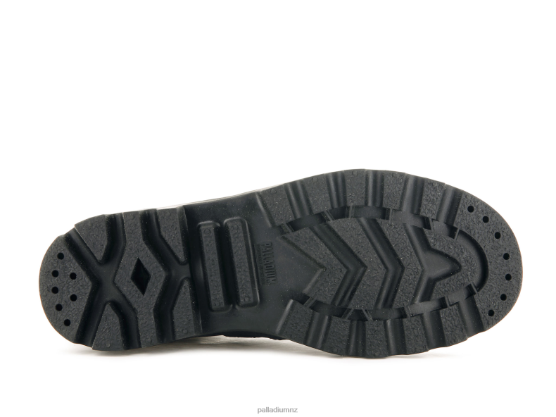 PALLABROUSSE 75TH LEATHER Palladium Unisex F820R23 Boots BLACK