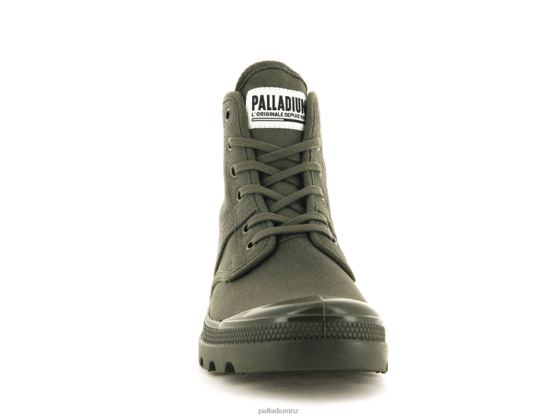 PALLABROUSSE Palladium Men F820R38 Boots OLIVE NIGHT