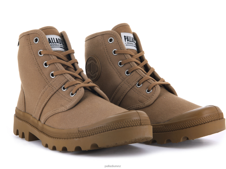 PALLABROUSSE Palladium Men F820R59 Boots CINNAMON
