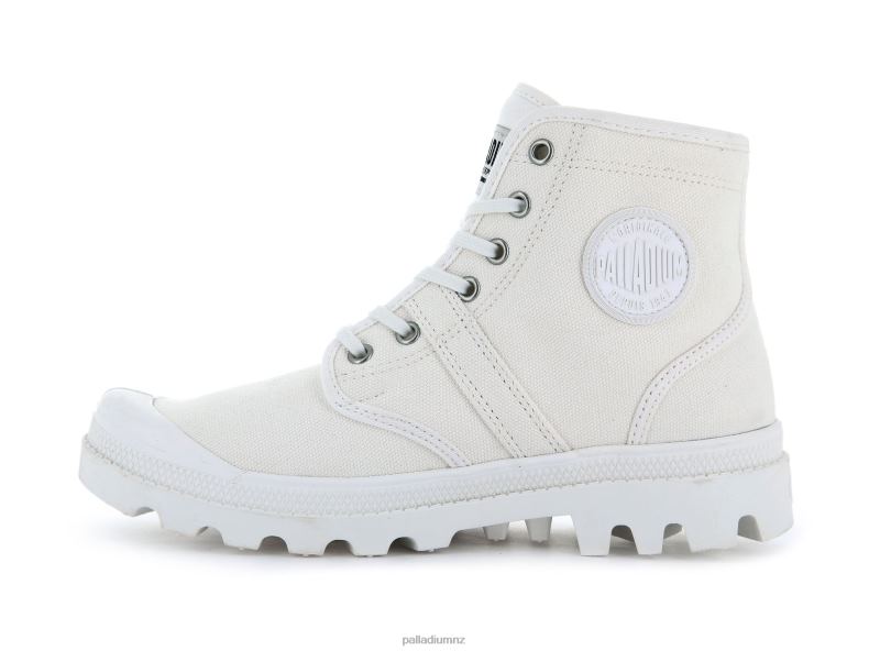 PALLABROUSSE Palladium Men F820R62 Boots STAR WHITE