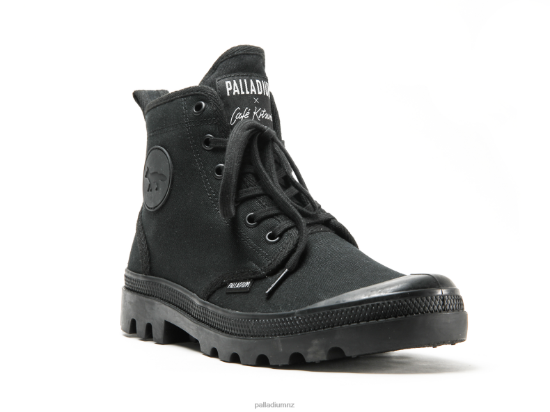 PALLABROUSSE X KITSUNE Palladium Unisex F820R27 Boots BLACK