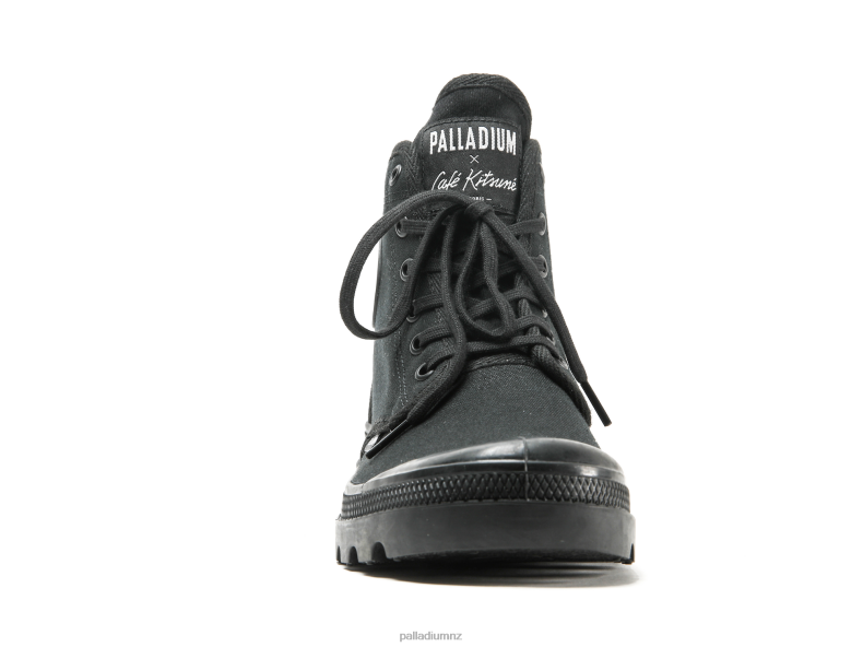 PALLABROUSSE X KITSUNE Palladium Unisex F820R27 Boots BLACK
