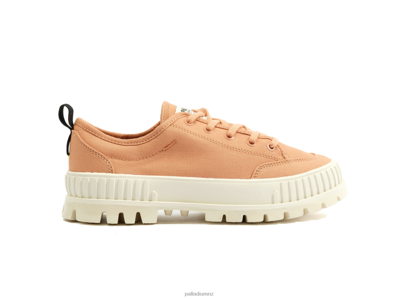 PALLASHOCK LO ORGANIC 2 Palladium Unisex F820R164 Shoes SANDSTONE