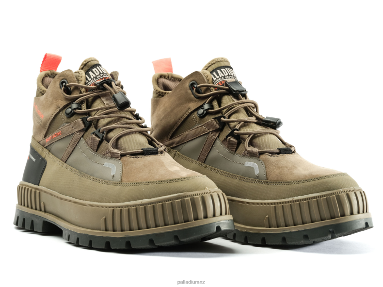 PALLASHOCK TRAVEL WPPLUS Palladium Unisex F820R130 Shoes DUSKY GREEN