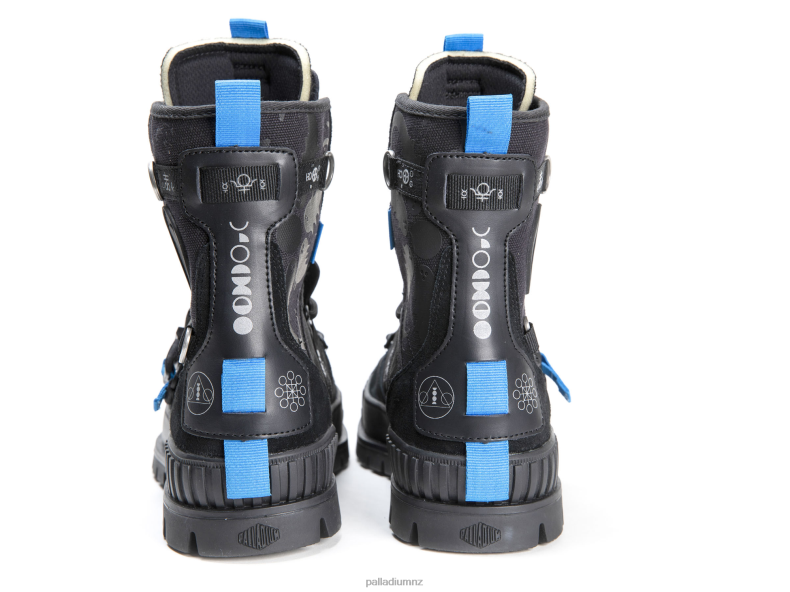 PALLASHOCK X DESTINY Palladium Unisex F820R37 Boots BLACK