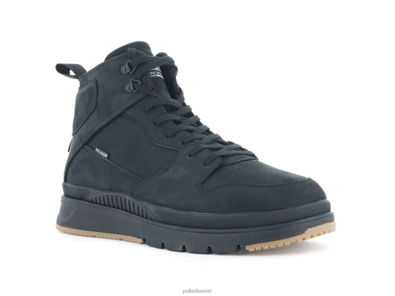PALLASIDER HI NUBUCK Palladium Men F820R33 Boots BLACK