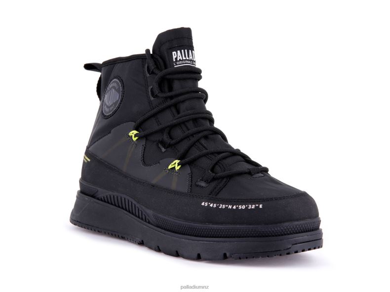 PALLASIDER TRAVEL WATERPROOFPLUS Palladium Men F820R31 Boots BLACK
