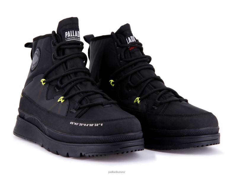 PALLASIDER TRAVEL WATERPROOFPLUS Palladium Men F820R31 Boots BLACK