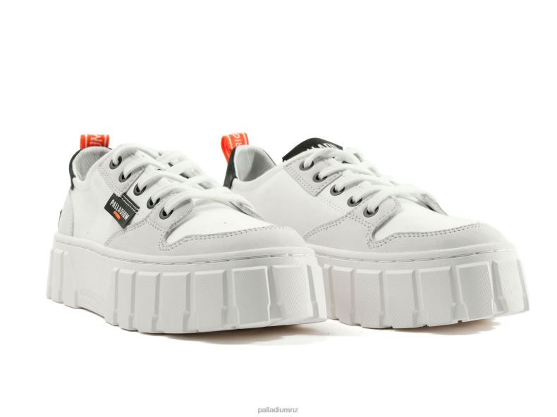 PALLATOWER LO Palladium Women F820R309 Shoes STAR WHITE