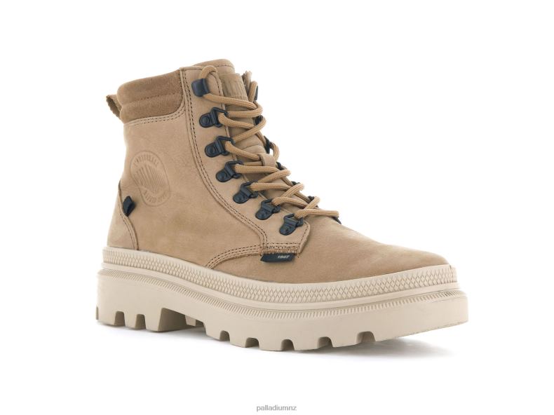 PALLATROOPER HIKER NUBUCK Palladium Women F820R230 Boots OCHRE TAN