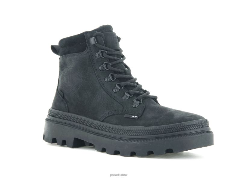 PALLATROOPER HIKER NUBUCK Palladium Women F820R235 Boots BLACK